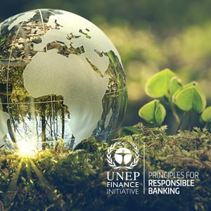 We are a founding signatory to the UNEP FI Principles for Responsible Banking